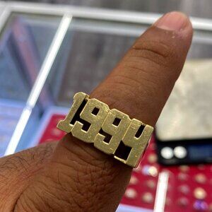 14k Yellow Gold Ring #10,5 1994 Gifts Jewelry Anillo Oro